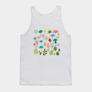 simple flowers Tank Top